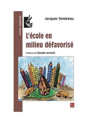 cover image of L'école en milieu défavorisé